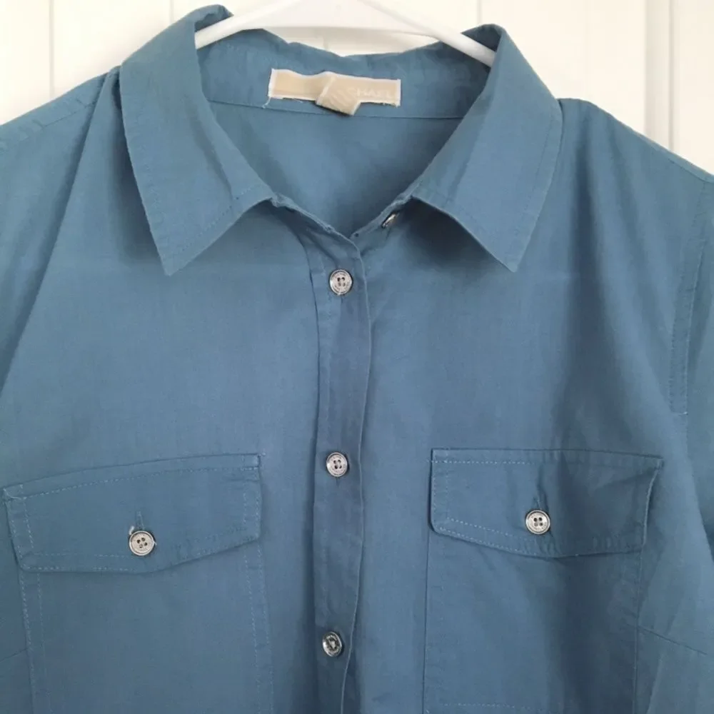 Michael Kors Roll Cuffs Shirt